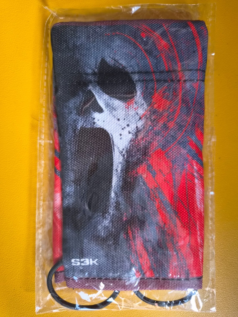 Dark Laufsocke: Skull Red Splatter