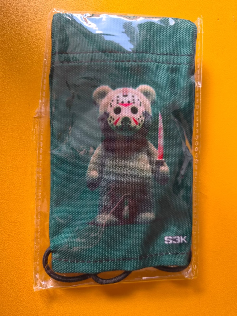 Dark Laufsocke: Jason Mask Teddy