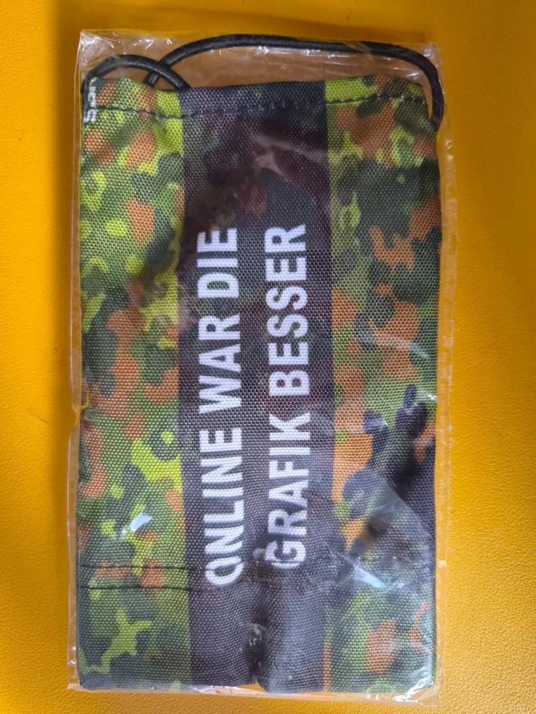Laufsocke: Online war die Grafik besser (Camo)