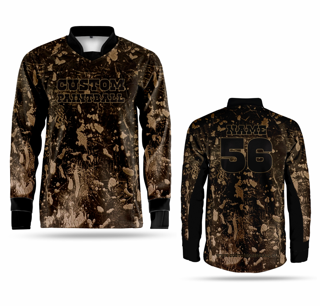 Paintball Bekleidung - Trikot Woodland (Größe: S)