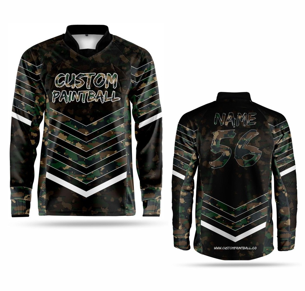 Paintball Trikot Camo Knights (Größe: S)