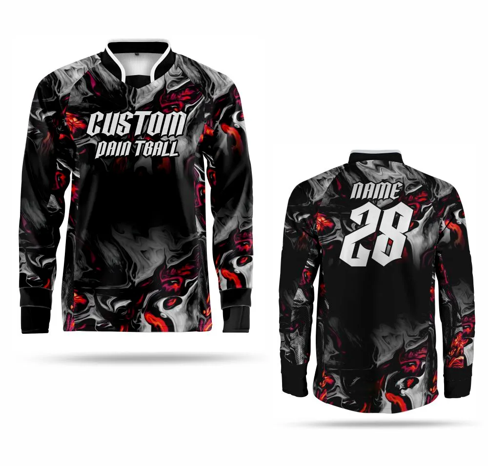 Custom Paintball Trikot "Hamburger" (Größe: S)
