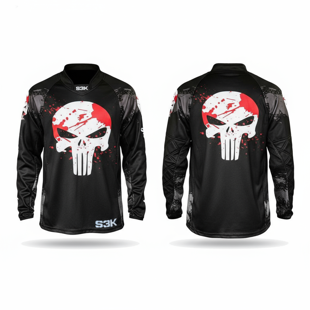 Custom Paintball Trikot "Punisher" (Größe: S)