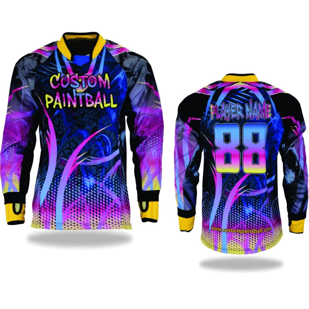 Paintball Trikot selber gestalten + Name/Logo (Größe: S)