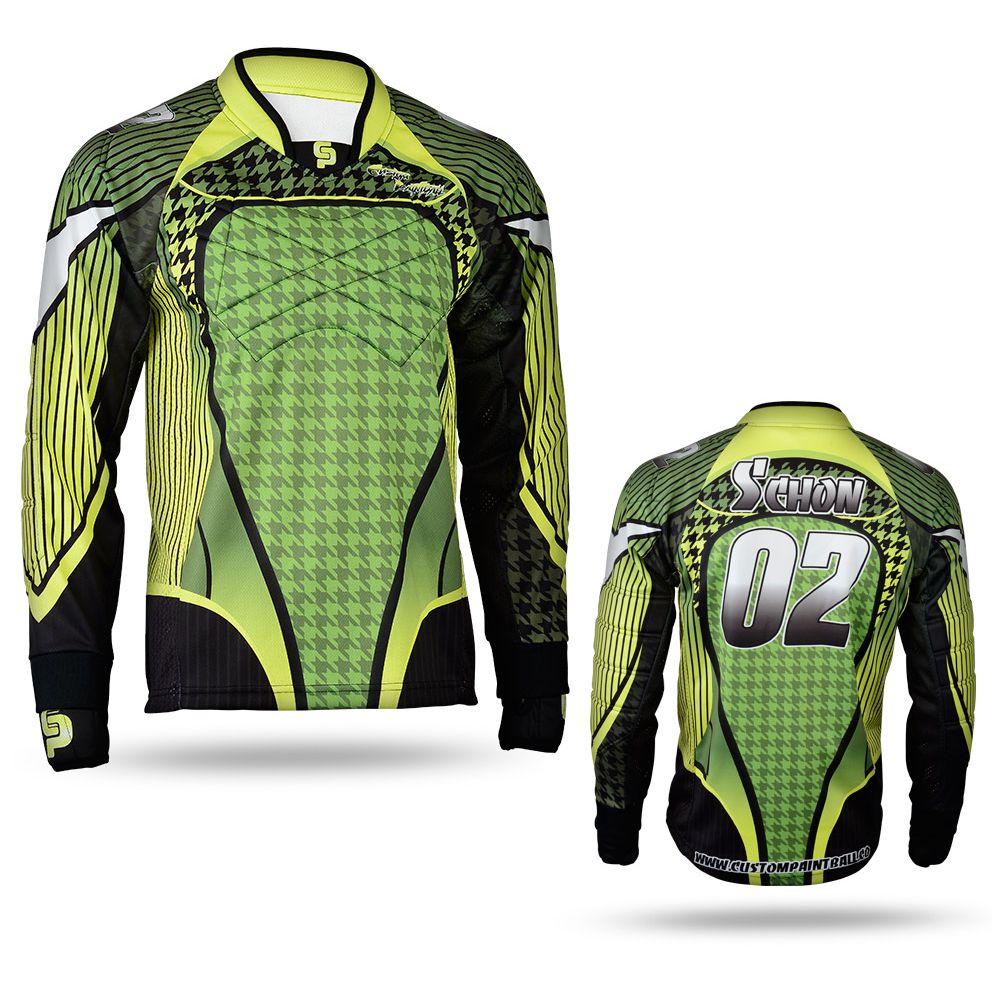 Paintballkleidung: Toxic Green (Größe: S)