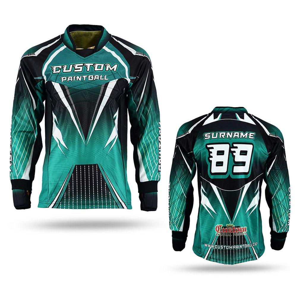 Paintball-Teamjersey „Schwarzer Sturm“